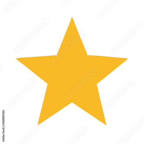 Shining Star Illuminating the Night Sky, Symbolizing Hope and Dreams