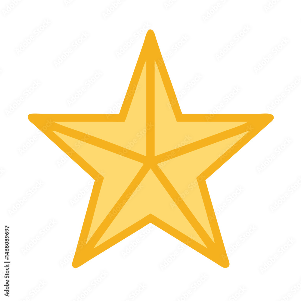 Obraz premium Shining Star Illuminating the Night Sky, Symbolizing Hope and Dreams