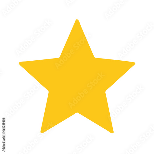 Shining Star Illuminating the Night Sky, Symbolizing Hope and Dreams