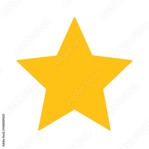 Shining Star Illuminating the Night Sky, Symbolizing Hope and Dreams