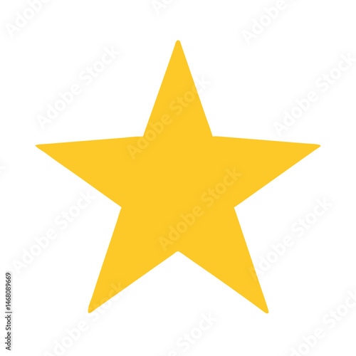 Shining Star Illuminating the Night Sky, Symbolizing Hope and Dreams