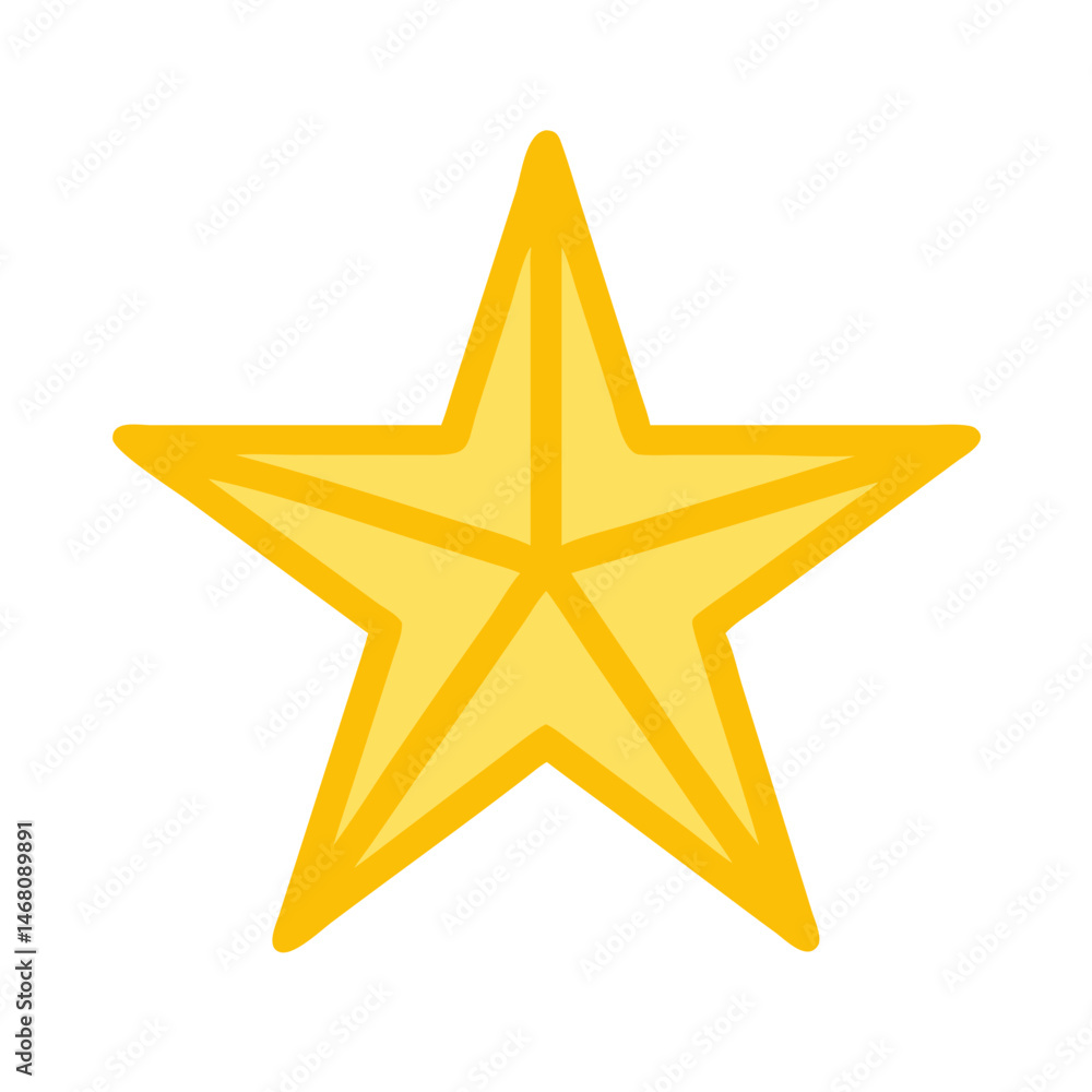 Obraz premium Shining Star Illuminating the Night Sky, Symbolizing Hope and Dreams