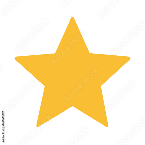 Shining Star Illuminating the Night Sky, Symbolizing Hope and Dreams