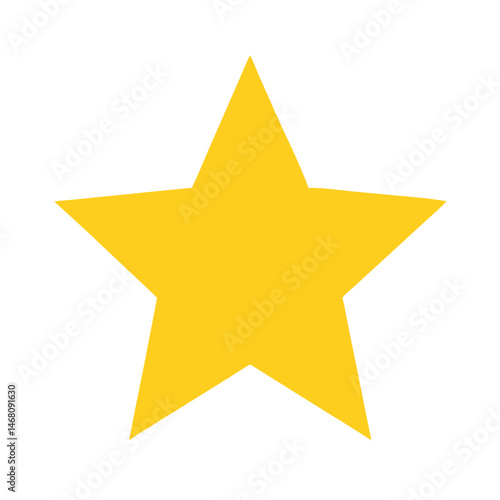 Shining Star Illuminating the Night Sky, Symbolizing Hope and Dreams