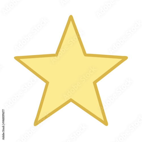Shining Star Illuminating the Night Sky, Symbolizing Hope and Dreams