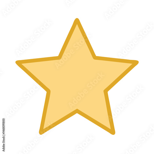 Shining Star Illuminating the Night Sky, Symbolizing Hope and Dreams