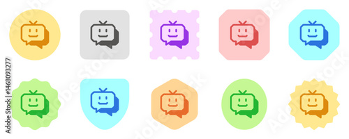 Editable chat bot, smart assistant vector icon. AI technology, artificial intelligence, computer. Part of a big icon set family. Perfect for web and app interfaces, presentations, infographics, etc