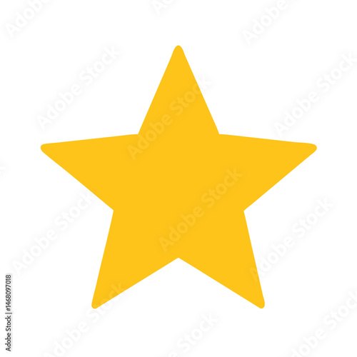Shining Star Illuminating the Night Sky, Symbolizing Hope and Dreams