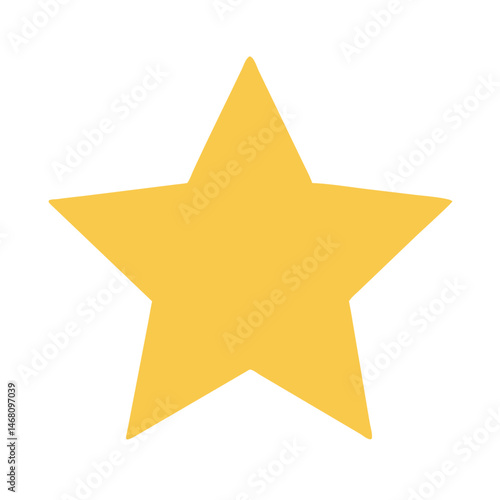 Shining Star Illuminating the Night Sky, Symbolizing Hope and Dreams