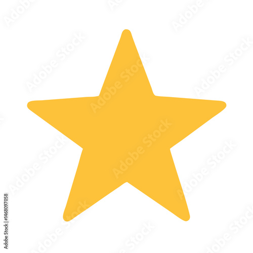Shining Star Illuminating the Night Sky, Symbolizing Hope and Dreams