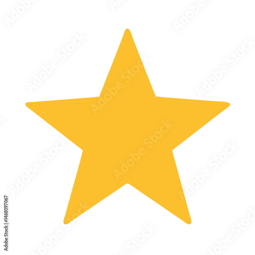 Shining Star Illuminating the Night Sky, Symbolizing Hope and Dreams