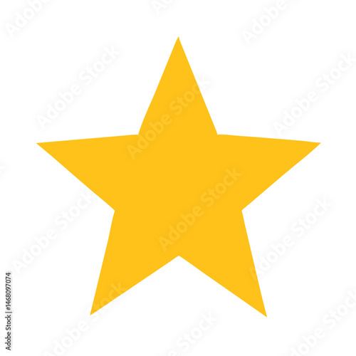 Shining Star Illuminating the Night Sky, Symbolizing Hope and Dreams