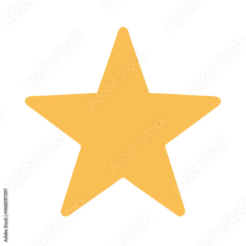 Shining Star Illuminating the Night Sky, Symbolizing Hope and Dreams