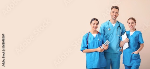 Group of medical students o...