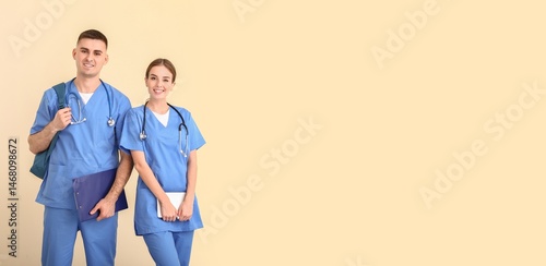Portrait of medical student...
