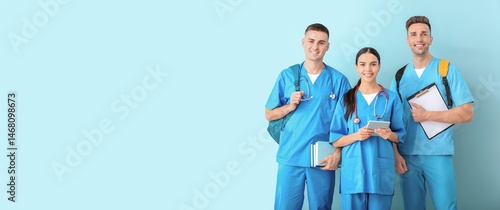 Group of medical students o...