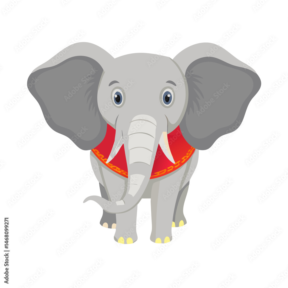 Fototapeta premium Elephant: The Majestic Giant of the Animal Kingdom