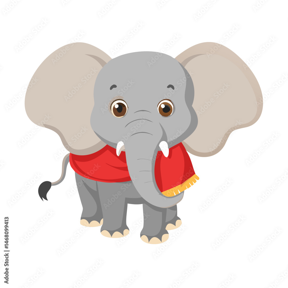 Fototapeta premium Elephant: The Majestic Giant of the Animal Kingdom