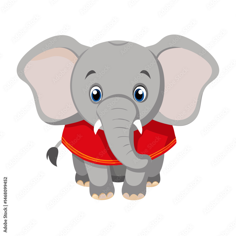 Fototapeta premium Elephant: The Majestic Giant of the Animal Kingdom