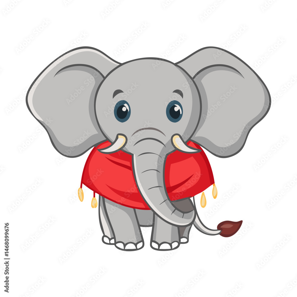 Fototapeta premium Elephant: The Majestic Giant of the Animal Kingdom