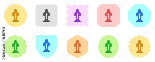 Editable award, trophy, winner, nomination vector icon. Movie, cinema, entertainment. Part of a big icon set family. Perfect for web and app interfaces, presentations, infographics, etc