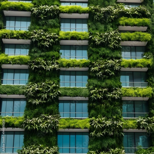 Green Wall Building Exterior