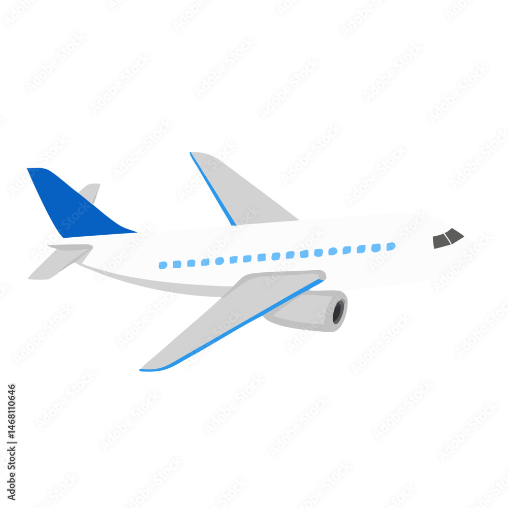 Fototapeta premium Airplane: Symbol of Freedom and Adventure