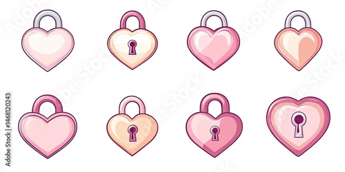 Heart-Shaped Locks
