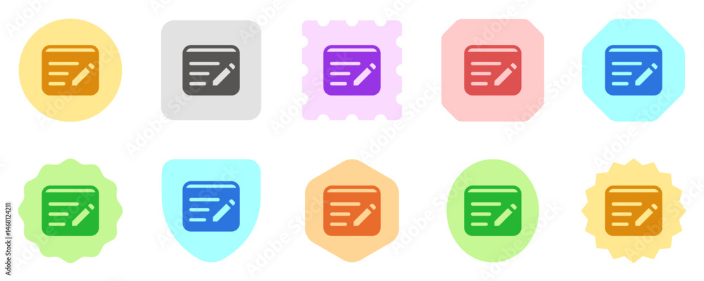 Editable copywriting vector icon. SEO, marketing, business. Part of a big icon set family. Perfect for web and app interfaces, presentations, infographics, etc Editable copywriting vector icon. SEO, marketing, business. Part of a big icon set family. Perfect for web and app interfaces, presentations, infographics, etc