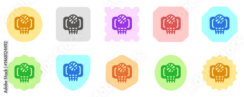Editable basketball vector icon. Sports, match, game. Part of a big icon set family. Perfect for web and app interfaces, presentations, infographics, etc