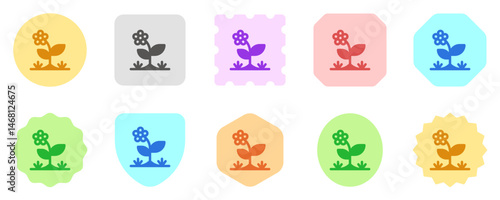 Editable flower vector icon. Gardening, landscaping, horticulture. Part of a big icon set family. Perfect for web and app interfaces, presentations, infographics, etc