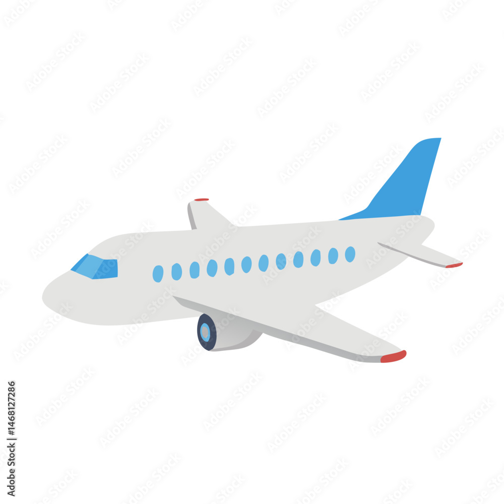 Fototapeta premium Airplane: Symbol of Freedom and Adventure