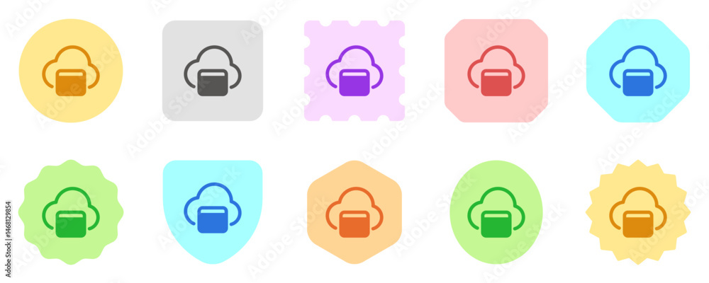 Fototapeta premium Editable cloud computing vector icon. Part of a big icon set family. Perfect for web and app interfaces, presentations, infographics, etc