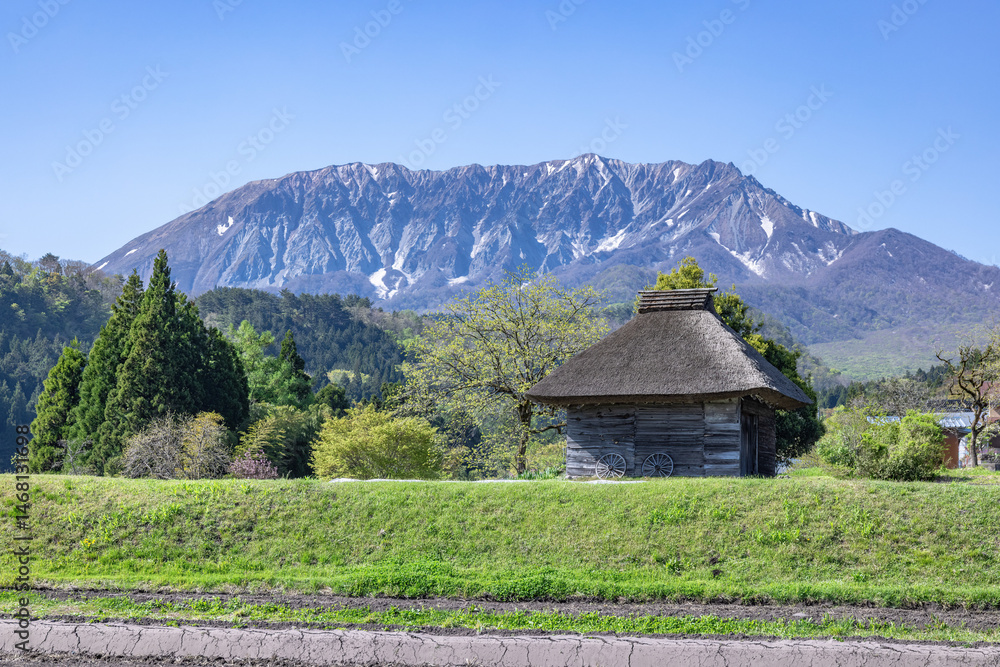 Fototapeta premium 大山の風景