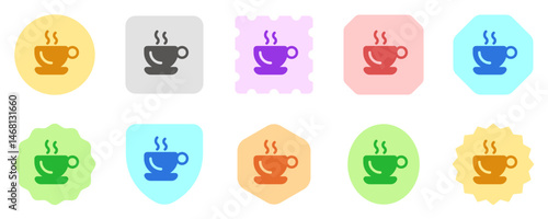 Editable a cup of hot coffee vector icon. Cafe, coffee shop, restaurant, drink, beverages. Part of a big icon set family. Perfect for web and app interfaces, presentations, infographics, etc
