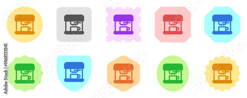 Editable coffee maker vector icon. Cafe, coffee shop, restaurant, drink, beverages. Part of a big icon set family. Perfect for web and app interfaces, presentations, infographics, etc