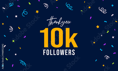 10K Followers Celebration – Thank You Post Design