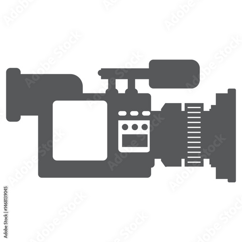 video camera icon for streaming , facetime icons video call symbol