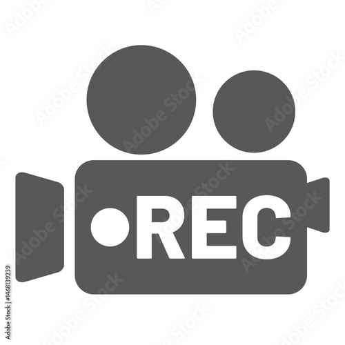 video camera icon for streaming , facetime icons video call symbol