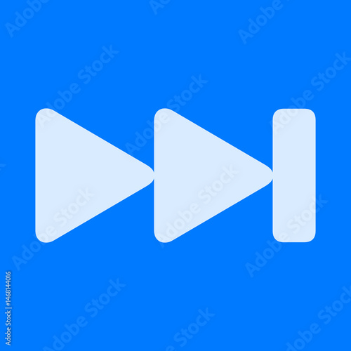 Forward End Alt Filled Icon