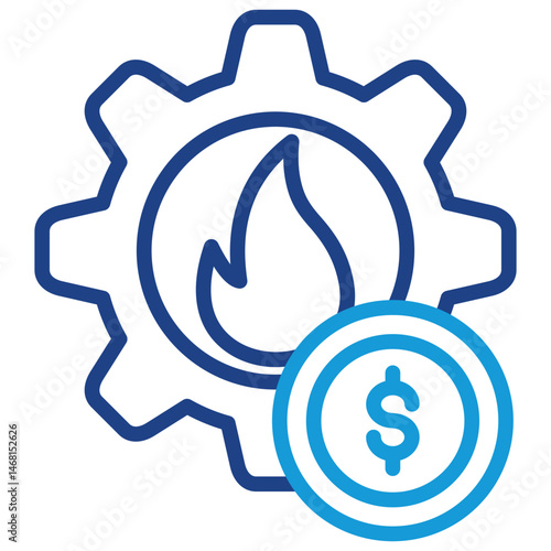 Energy Cost Efficiency Icon