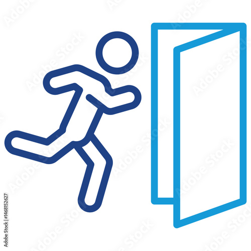 Emergency Exit Icon