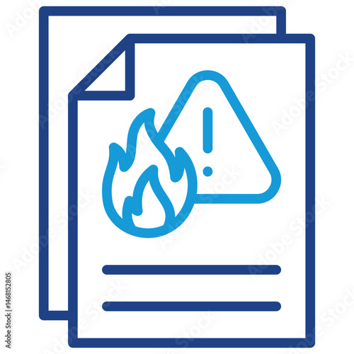 Fire Incident Report Icon
