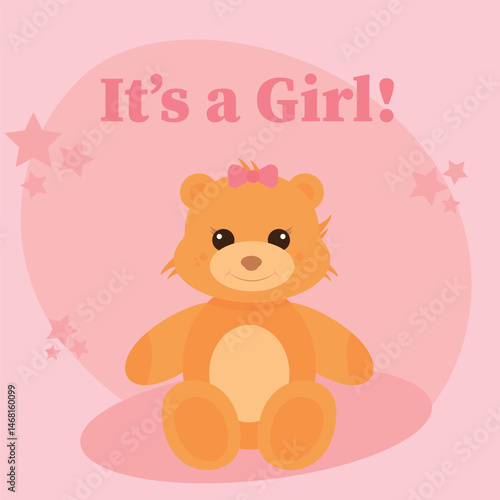 baby shower card, family celebrations, gender party, gender reveal, baby boy or girl, team pink blue, expecting, baby surprice, pregnancy celebrations,, vector illusttration of a gender reveal party, 