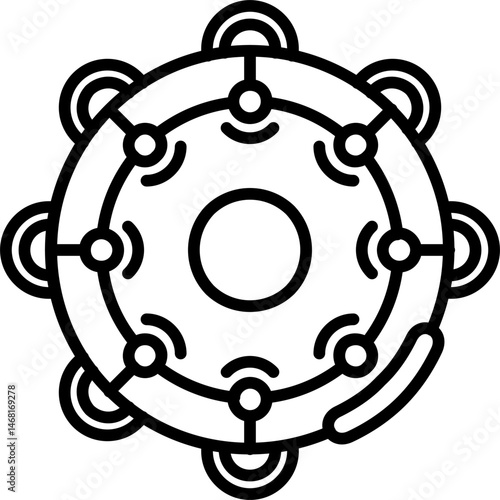 Tambourine Icon