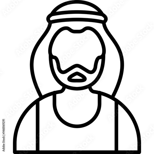 Arab Man Icon