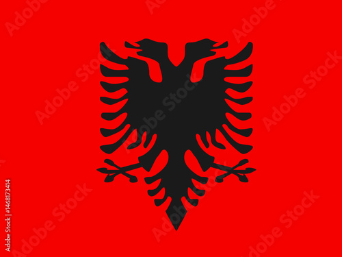 Flag of Albania