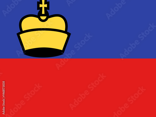 Flag of Liechtenstein