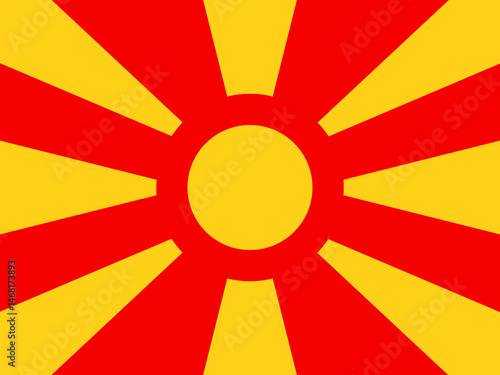 Flag of North Macedonia
