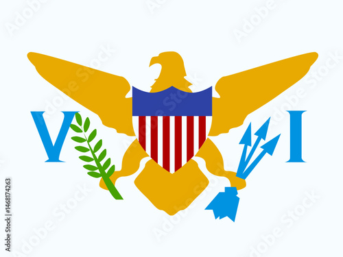 Flag of Virgin Islands (U.S.)